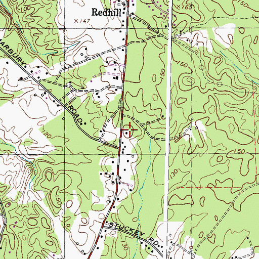 Topographic Map of Mason Springs School (historical), MD