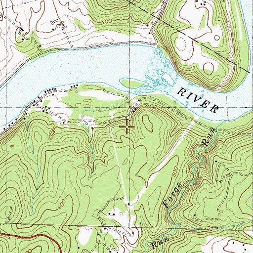 Topographic Map of Wilt Farm Spring, WV