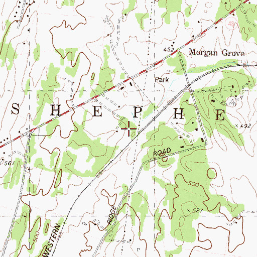 Topographic Map of Billmeyer Farm Spring, WV