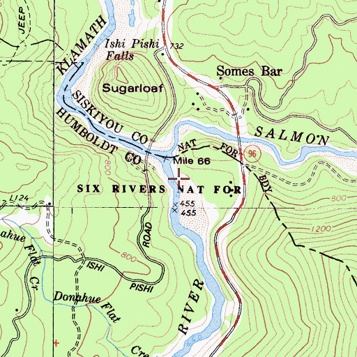 Topographic Map of Kworatem (historical), CA
