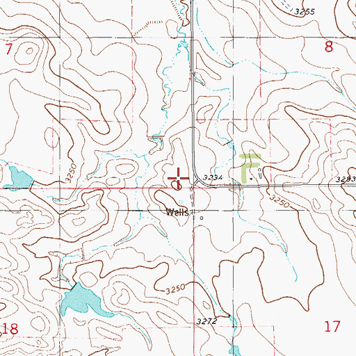 Topographic Map of Bisher Post Office (historical), MT