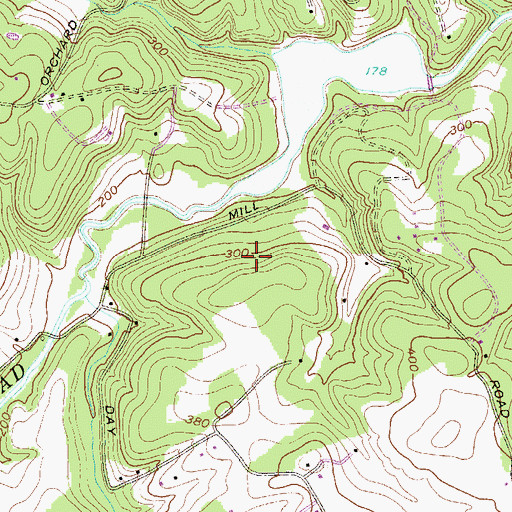 Topographic Map of Camp Cone, MD