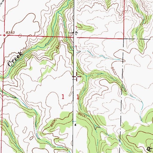 Topographic Map of Owl Spring, CO