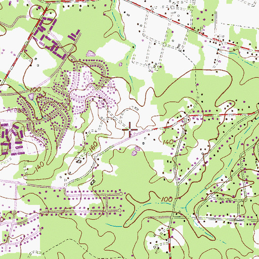 Topographic Map of Zeman, MD