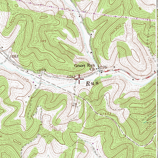 Topographic Map of Williams School (historical), WV