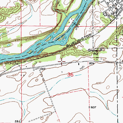 Topographic Map of McMath School (historical), IL