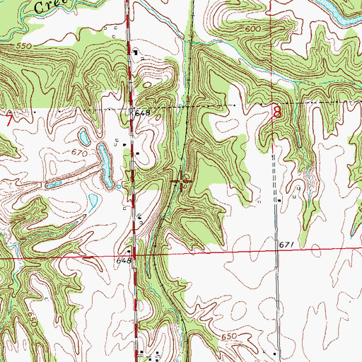 Topographic Map of Star Mine Number 2, IL