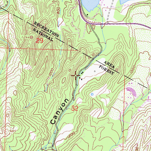 Topographic Map of Storke Ranch, CA