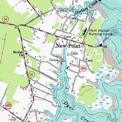 Topographic Map of Jarvis Burial Ground, VA
