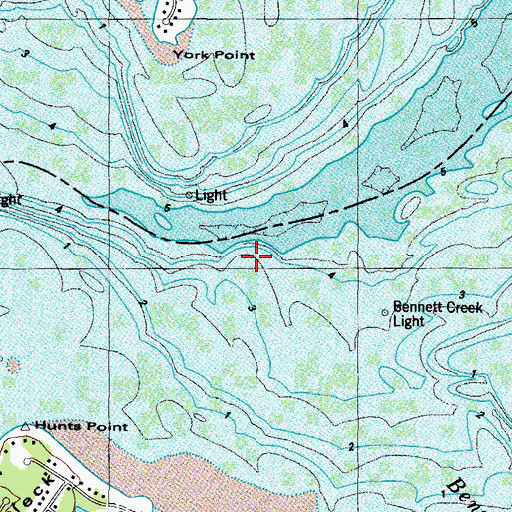 Topographic Map of La Tierra, VA