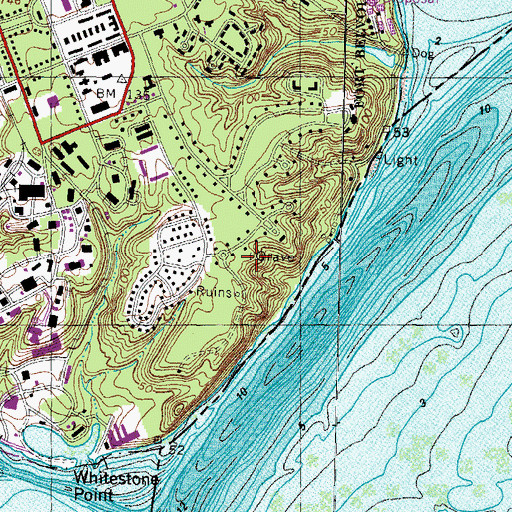 Topographic Map of Fairfax Grave, VA