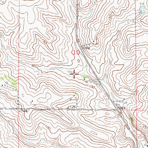 Topographic Map of Lower 7 Group Structure Number 2 Dam, MN