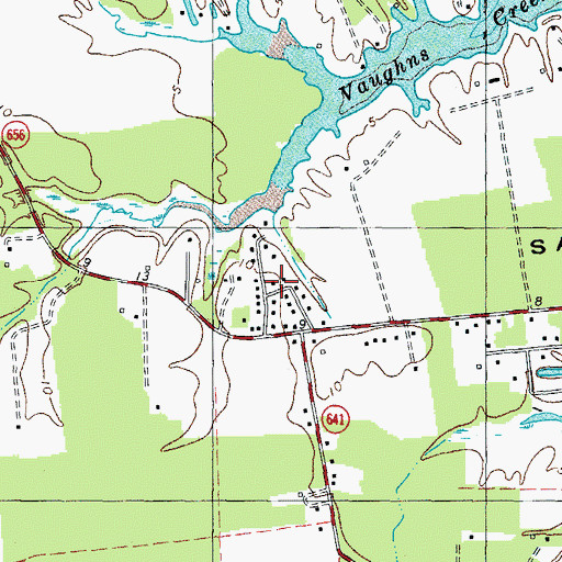 Topographic Map of Quiet Cove, VA