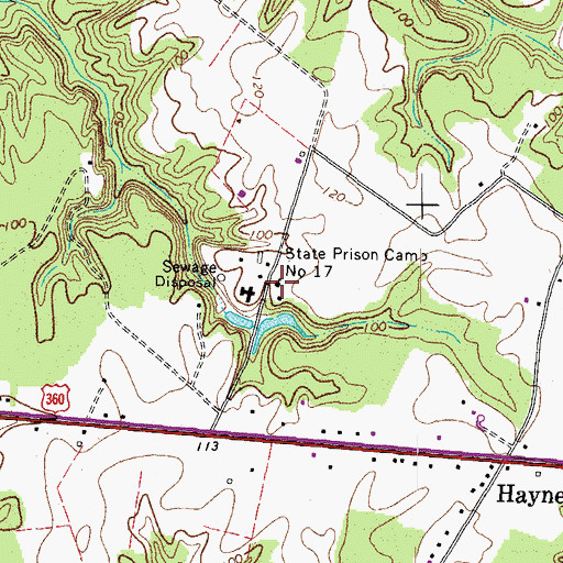 Topographic Map of Good Shepherd Mission, VA