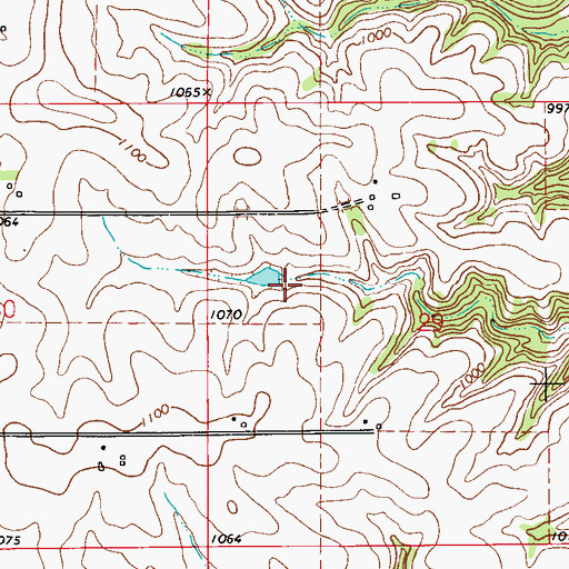 Topographic Map of H G Armbruster Group Dam, WI