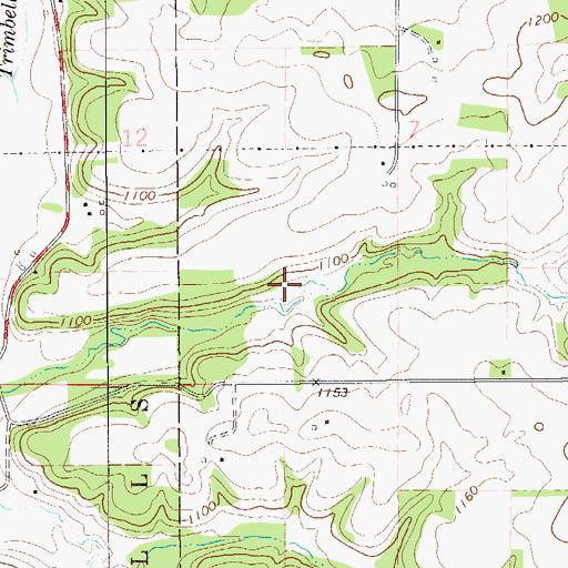 Topographic Map of Thomas D H Sitz 636 Dam, WI
