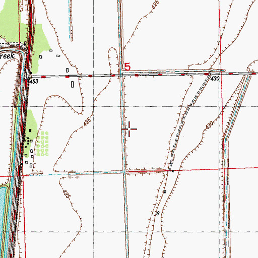 Topographic Map of Thompson Lake (historical), IL