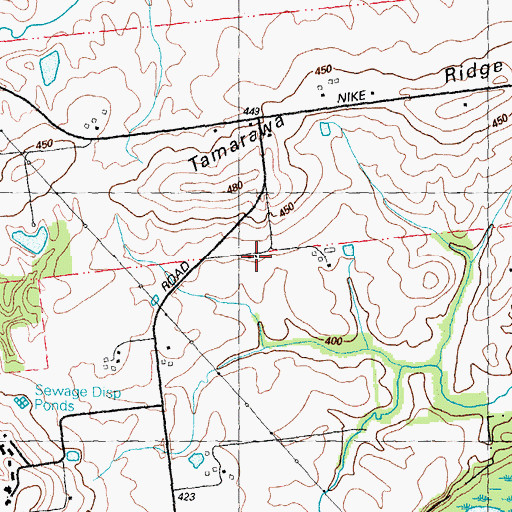 Topographic Map of Upper School (historical), IL