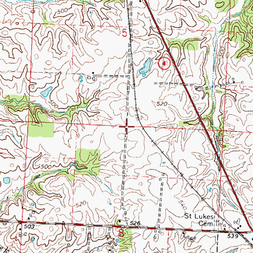Topographic Map of Bradley (historical), IL