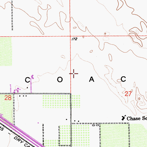 Topographic Map of Ivey Ranch Country Club, CA