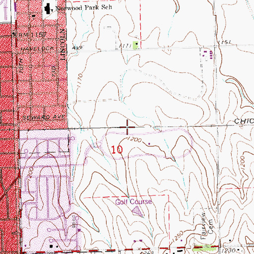 Topographic Map of David H Murdock Trail, NE