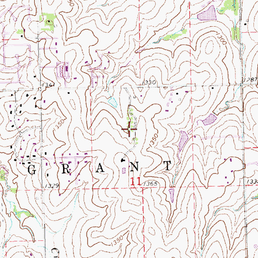 Topographic Map of HiMark Golf Course, NE
