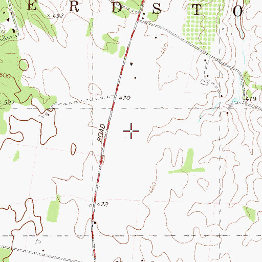 Topographic Map of Shepherdstown District, WV