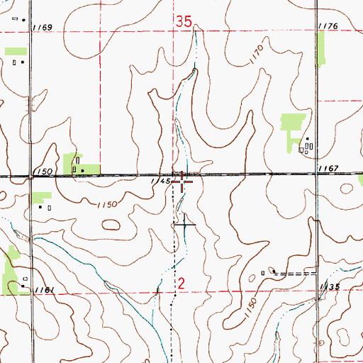 Topographic Map of Fix Wildlife Area, IA
