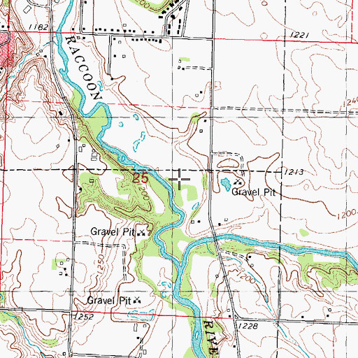 Topographic Map of Sac City Access, IA