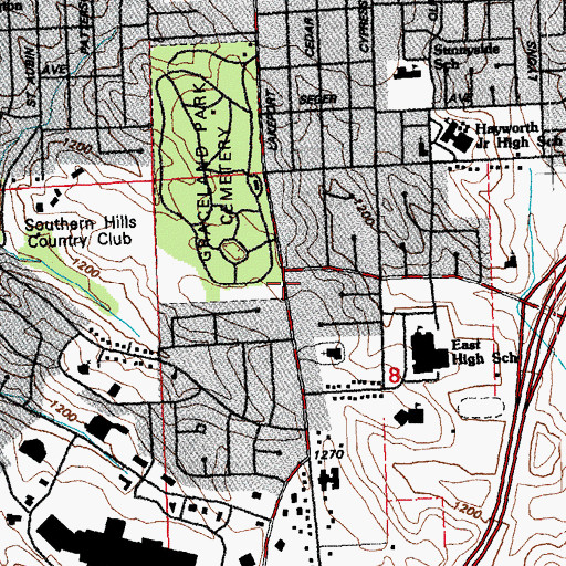 Topographic Map of Sunnybrook Medical Clinic, IA