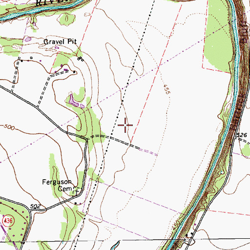 Topographic Map of Fort Little River Springs (historical), TX