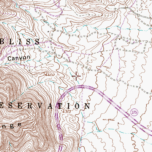 Topographic Map of Wilderness Park Museum Trail, TX