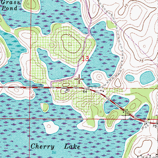 Topographic Map of Fairway Christian Church, FL