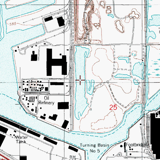 Topographic Map of Dead Stick Pond, IL