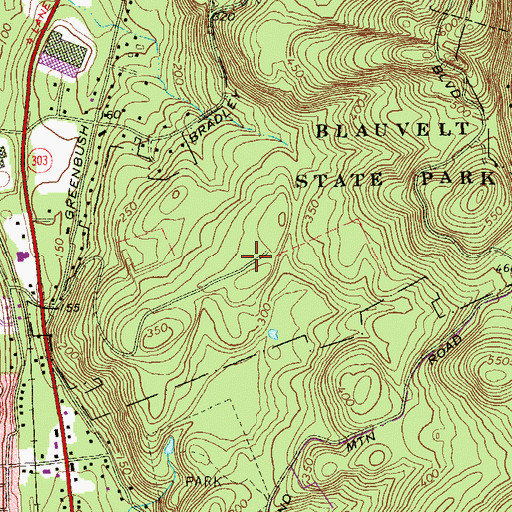 Topographic Map of Old State Rifle Range (historical), NY