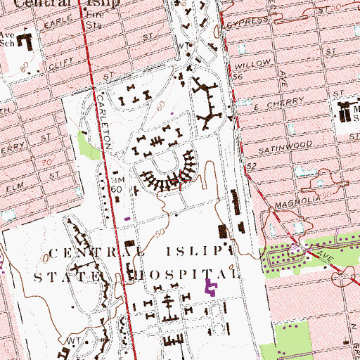 Topographic Map of Sunburst Center, NY