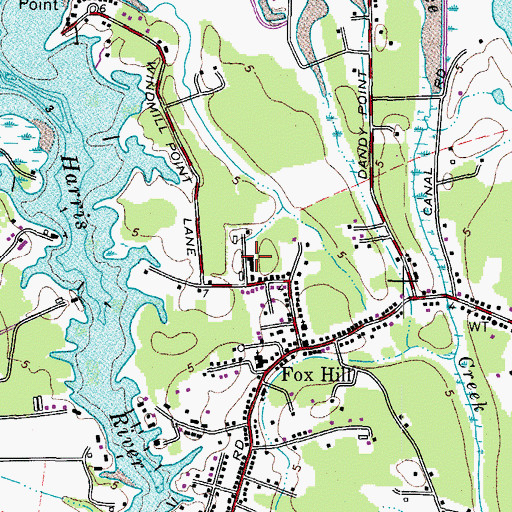 Topographic Map of Nike Site N-02C (historical), VA