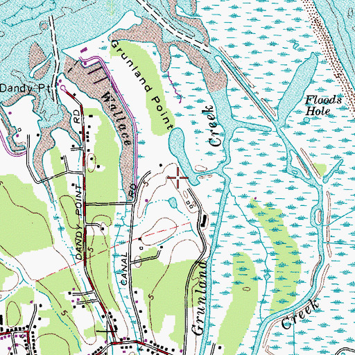 Topographic Map of Nike Site N-02L (historical), VA