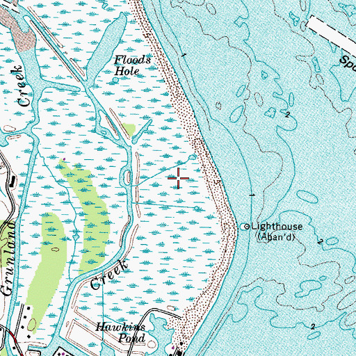 Topographic Map of Grandview Natural Preserve, VA