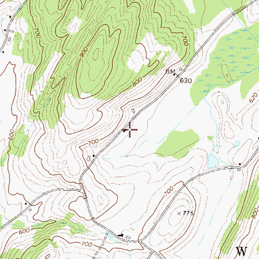 Topographic Map of Wolf Pit Rod And Gun Club, NJ