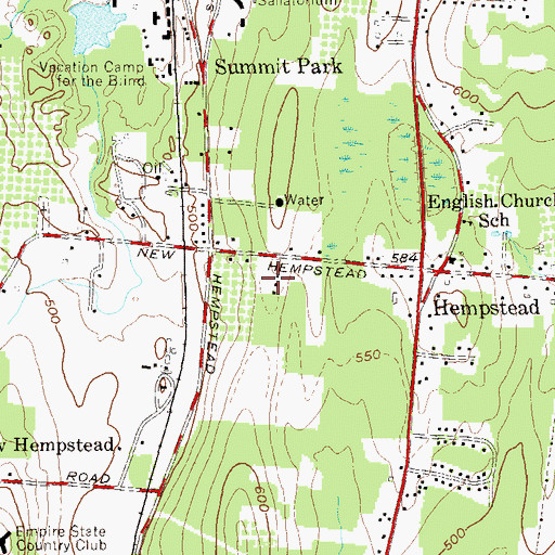 Topographic Map of Nike Site NY-99L (historical), NY