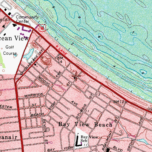 Topographic Map of Christian Reformed Church, VA