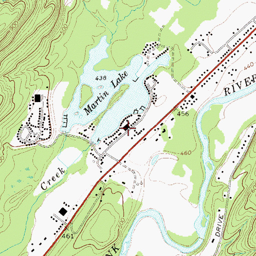 Topographic Map of Cejwin Camp, NY