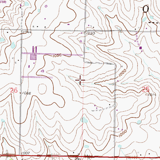 Topographic Map of Windham Hill Park, KS