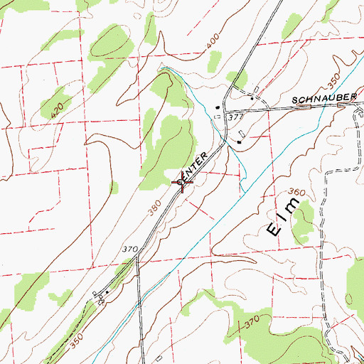 Topographic Map of School Number 9 (historical), NY