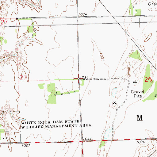 Topographic Map of Lincoln School (historical), MN