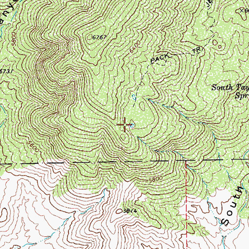 Topographic Map of Stansberry Number Three Tank, AZ