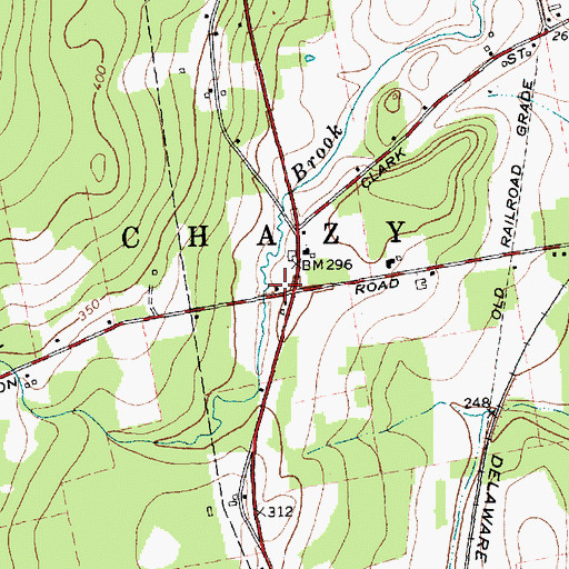 Topographic Map of Witherill School (historical), NY