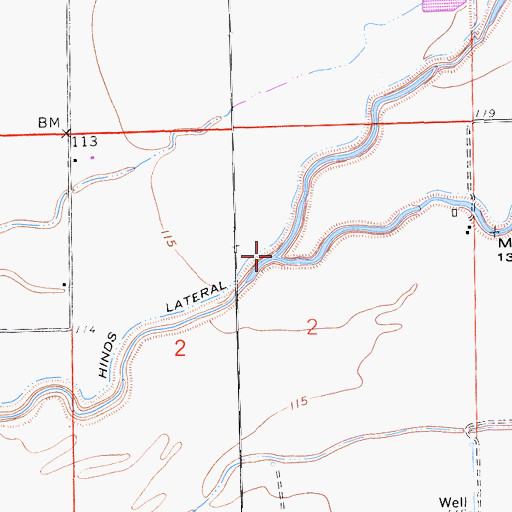Topographic Map of Black Rascal Creek, CA