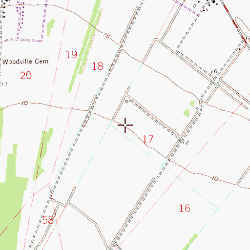 Topographic Map of Wallace Census Designated Place, LA